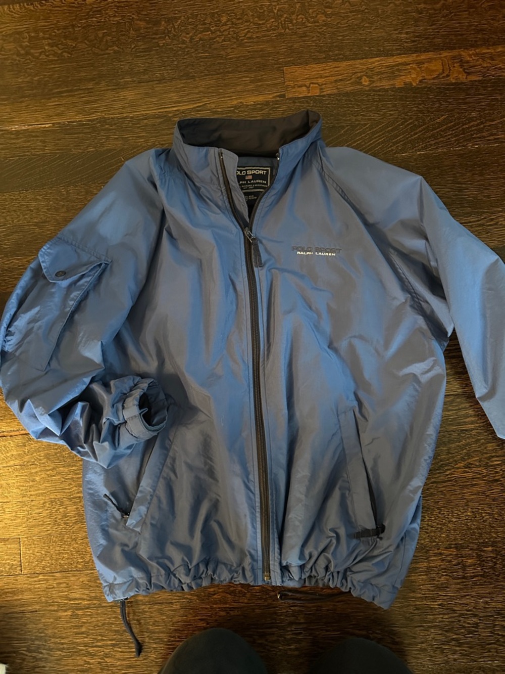 Polo Sport Ralph Lauren Blue Zip Windbreaker Jacket